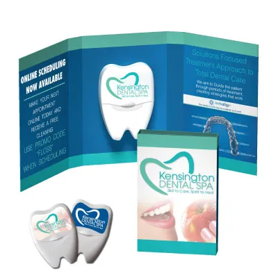 awareness booklet with floss